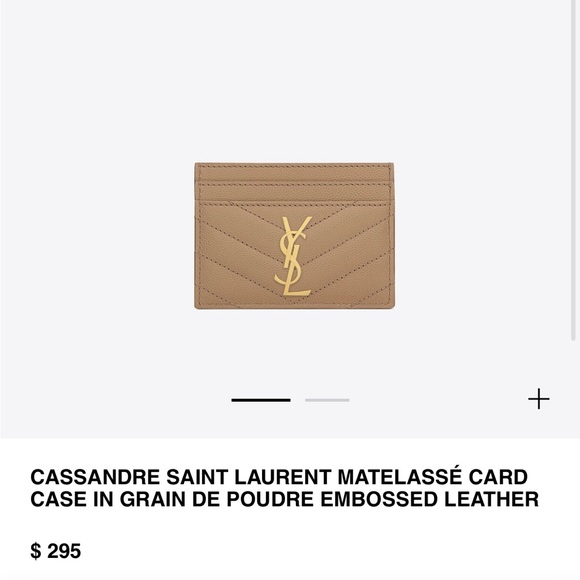 Yves Saint Laurent Bags Ysl Card Holder Poshmark
